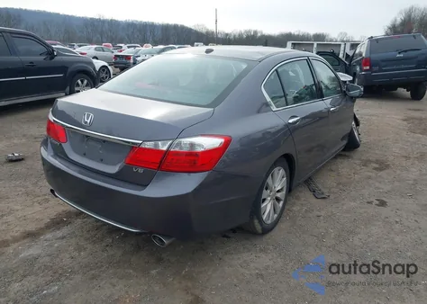 2013 Honda Accord Ex-L V-6 from USA, damaged, VIN 1HGCR3F8XDA027323
